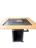 plancha wooden ring table