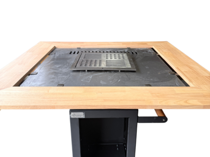 plancha wooden ring table